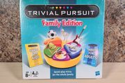 Trivial Pursuit Family Edition For Kids And Adults Hasbro 2011 New Sealed