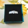 Diamond Trilogy ring Image 2