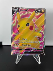 pokemon card Pikachu v