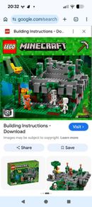 Minecraft Lego The Jungle Temple 21132