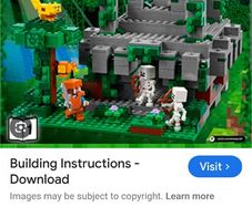 Minecraft Lego The Jungle Temple 21132