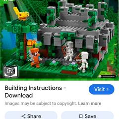 Minecraft Lego The Jungle Temple 21132