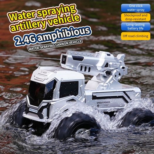 Water Cannon Amphibious 4WD Off-Road RC Car