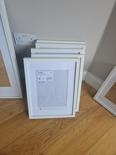 Picture Frames X 5 White