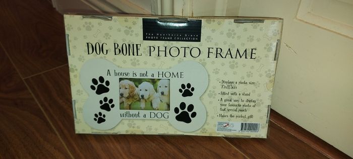 Dog photoframe / plaque