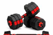40KG Dumbbells set Adjustable gym weights - FREE DELIVERY