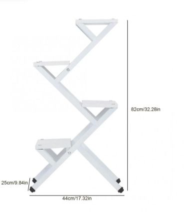 BRAND NEW 4 Tier Multi-Story Outdoor Indoor Space Living Room Flower Pot Stand Shelf Garden Rack Shelf for Flowers