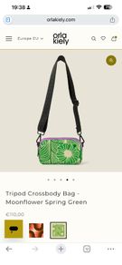 Orla Kiely Moonflower Crossbody Bag