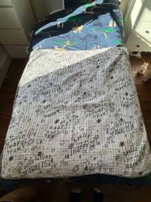 Larger muslin blanket