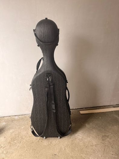 full size carbon fibre cello case