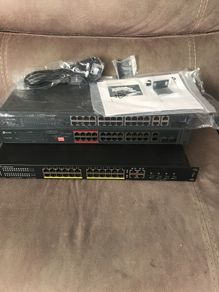 Network switches 2x10/100 1x10/100/1000