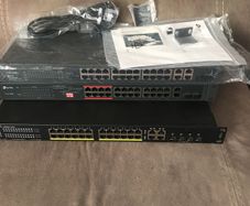 Network switches 2x10/100 1x10/100/1000