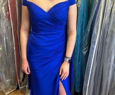 Royal Blue Ty ball/Debs dress