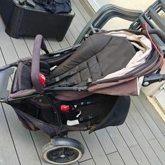 Phil and Ted's navigator double stroller with accesspries