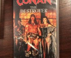 Conan the destroyer vhs tape