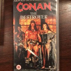 Conan the destroyer vhs tape