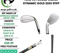 Nike VR Forged Wedge Aw 52 Degree.10M / Dynamic Gold S200 Stiff