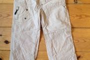 Age 3-4 Cream Lined Trousers