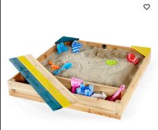 Sand pit with Storage