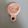 Antique repro roman oil lamp Image 6