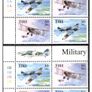 2000 Ireland Military Aviation Stamp 30p/38c  & 45p/57c Commemorative Stamps Plate Blocks 1A1A1A1A & 1B1B1B1B Mint Never Hinged (MNH) Image 3