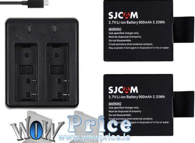 05417 SJ4000 Action Camera Battery Dual USB charger