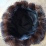 1960s Vintage Mink Brown Fur Hat (Collect from Dun Laoghaire) Image 2