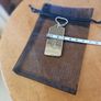 Coach Silver Metal Bag Tag / Authentic / NEW Image 2