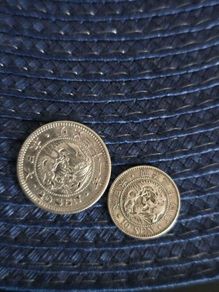 Japan silver 20sen%10sen