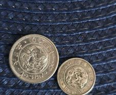 Japan silver 20sen%10sen