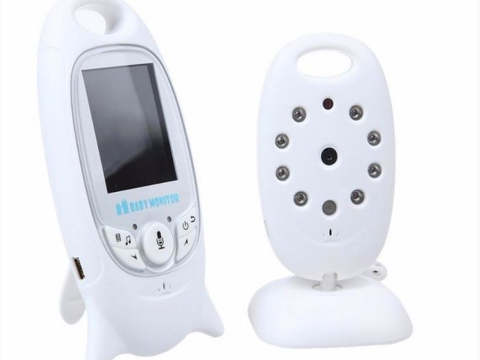 Wireless Digital Video Baby Monitor Night Vision Two Way Audio