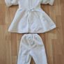 princess christening dress  white coat hat shoes winter baptism size 74 Image 4