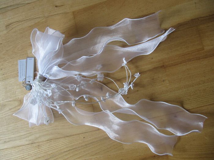 White Communion head piece Accessories