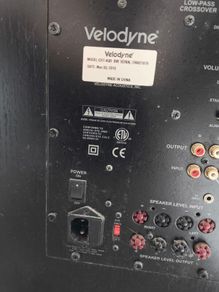 subwoofer Velodyne