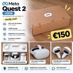 Meta Quest 2, 128GB, Like New
