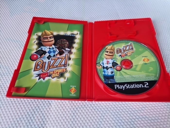 Buzz The Sports Quiz PlayStation2 Ps2 Games Original