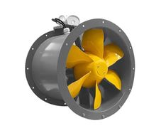 Duct Fan Diagonal 400mm 6890 m3/h 300 Pa IE3 Motor IP55, Harmann