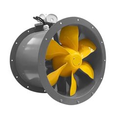 Duct Fan Diagonal 400mm 6890 m3/h 300 Pa IE3 Motor IP55, Harmann