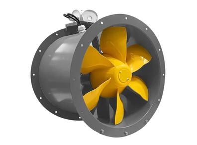 Duct Fan Diagonal 400mm 6890 m3/h 300 Pa IE3 Motor IP55, Harmann