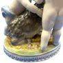 Porcelain Figurine, Putti with Goat, Meissen Style, Germany, 19th Century Image 8