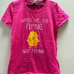 Wings Are For Flying Not For Frying T-Shirt M