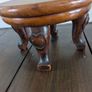 Antique Rosewood Foot Stool Image 2