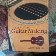 Guitar Making Book with full size plans