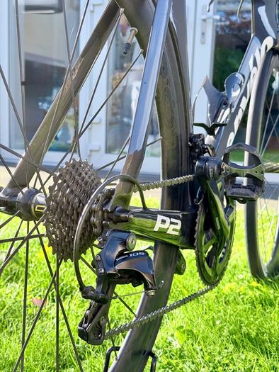 Cervello P2 2018 TT Bike Size 54 Rothar Carbon Wheels (No Pedals)