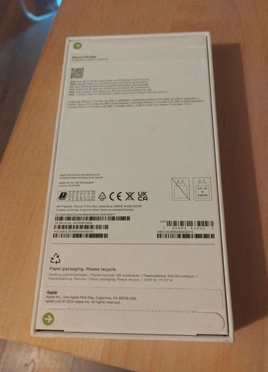 iPhone 17 Pro Max New.
