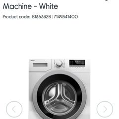 beko washing machine