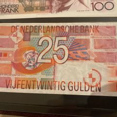 Netherlands 25 Gulden banknote