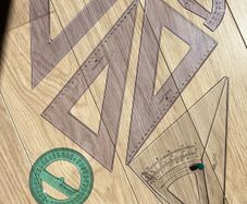 Set Squares, Adjustable Set Square and Compass