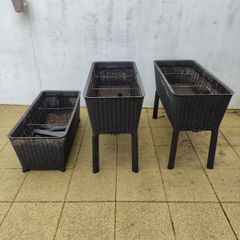 Vegetable planters X3. 120l