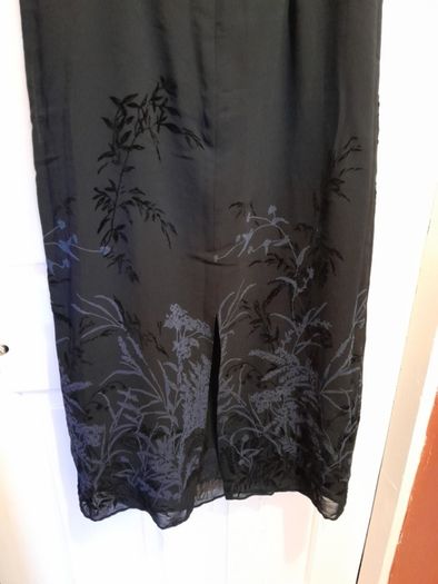 Long black dress